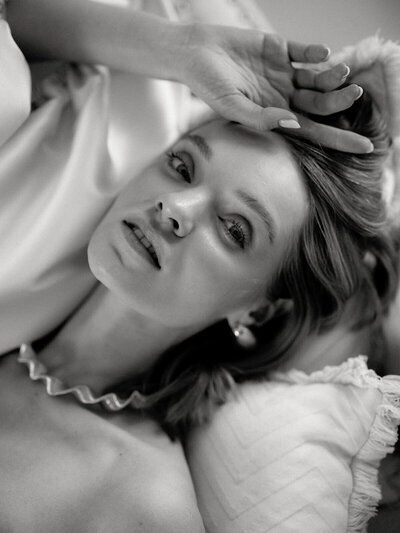 Bridal make-up at Wootton Hall Lincolnshire