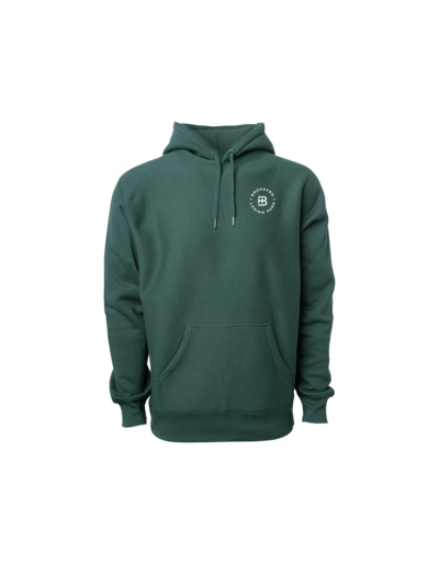 Alpine Green/White Heavyweight Hoodie