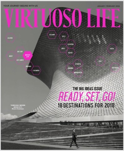 Virtuoso Life Magazine Cover - January-February 2018