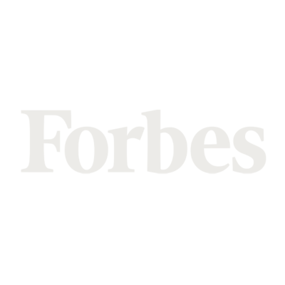 Forbes logo displayed prominently on a clean white background, symbolizing business excellence and financial insight.