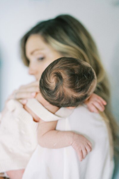 photo of newborn hair