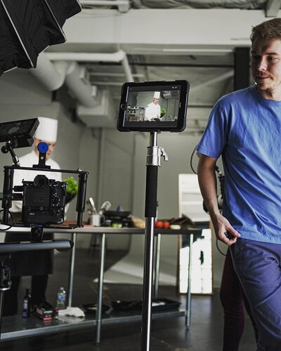 Actively Filming a video shoot