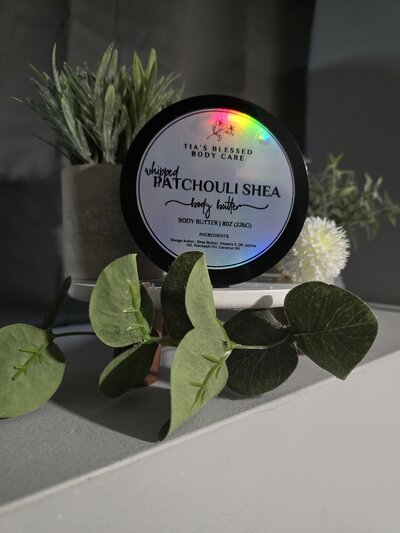 Patchouli Shea Body Butter | Tia's Blessed Body Care