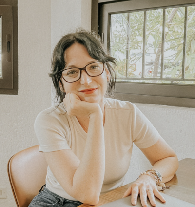 image of Virginia Quiroga, a somatic coach and Sweet Talk alumni