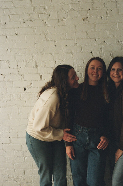 friends laughing together 