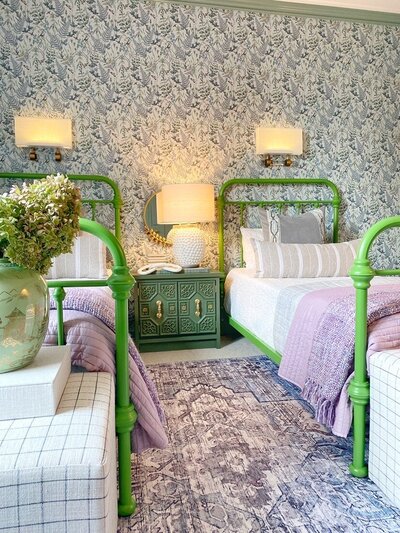 junior league showhouse bedroom design