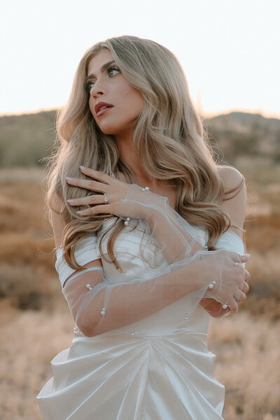 senior photo during outdoor senior photoshoot