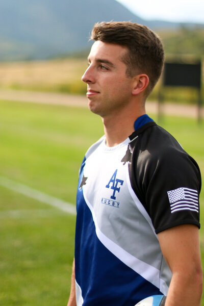 USAFA Men's Match Action Shot - Zoomie Rugby