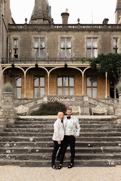 Editorial couple portraits at Orchardleigh Estate