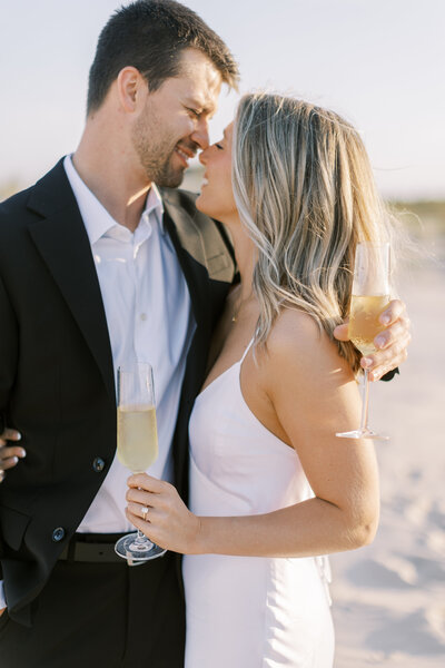Couple gets engagement photos in Central Park NYC