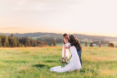Sunset-Couple-Idaho-Wedding-Photographer