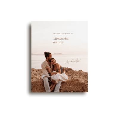 Mini sessions Instagram post template for photographer