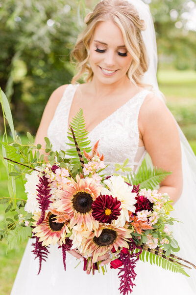MD-wedding-florist-Sweet-Blossoms-sunflower-bouquet3