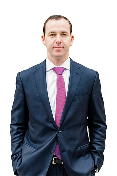 Oleg Gorshkov wearing suit