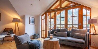 Wohnzimmer Ferienwohnung Zell am See