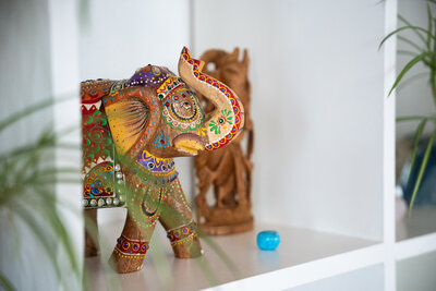 Decoration in Yoga Studio