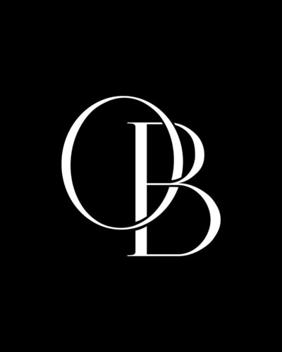 Logo design for Olive Black events, a wedding planner in Colorado