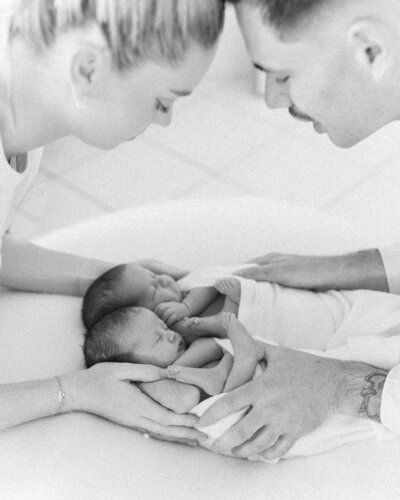 twin newborn photography perth