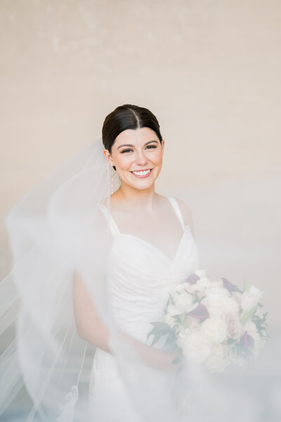 Bridal shot at New Orleans Museum of Art