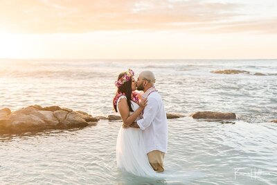 Anuenue Bouquet - Maui wedding floral