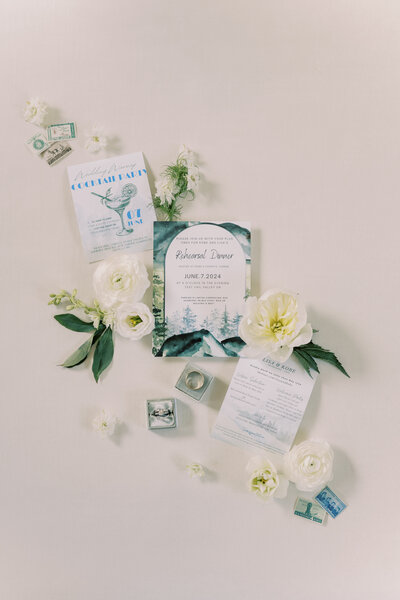 table design by a colorado wedding planner