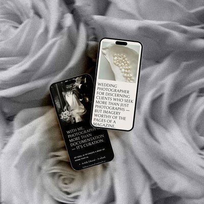 Lennon Palmer Showit home page—story-first structure with refined typography and intuitive flow guiding visitors from intrigue to inquiry (2)