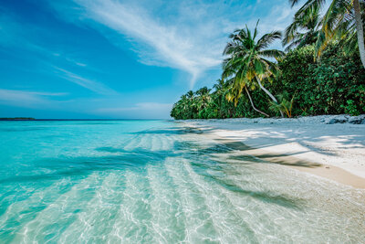 A wedding location in the Maldibes