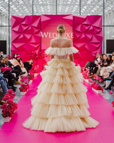 Andrew Kwon Gowns at WedLuxe Show 2023 Runway pics by @Purpletreephotography 20