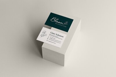 Logo and Brand Identity for Bloom Acupuncture Auckland