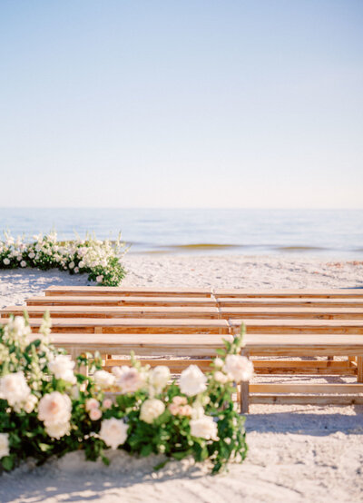 Wedding Planner Tampa, Tampa Wedding, Sanibel Wedding, Casa Ybel Wedding, Blue and white wedding, light blue wedding, cocktail reception, wedding reception, wedding planner, florida wedding, beach wedding, beach ceremony, welcome bags, boxed water, beach bag, beach tote