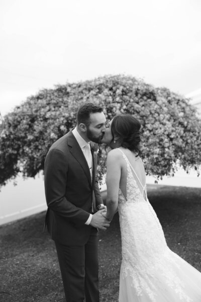 Moments after Sofia and Josh's first look at The Villa in Bridgewater MA