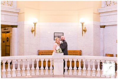Courthouse elopement at Westmoreland county courthouse in Greensburg, PA