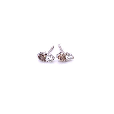 Argyle Champagne Diamond Earrings