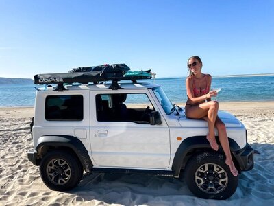 Bianca Suzuki Jimny Photo Double Island Point Queensland