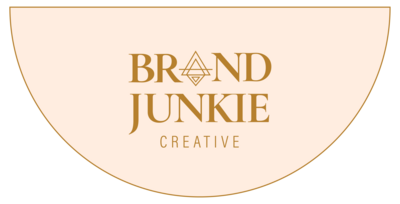 Brand Junkie Creative Branding Logo Tan