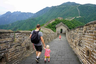 Rondreis-China-met-kinderen-Chinese-muur