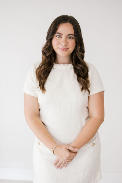 woman smiling