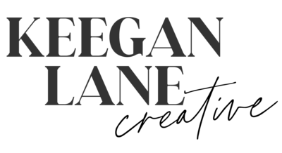 Keegan Lane Creative logo – custom wedding invitations and signage designer based in Sonoma County