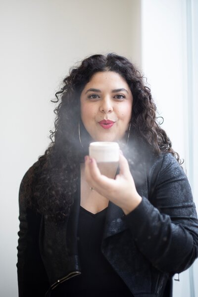 Gabby, master esthetician and makeup artist at Graeber & Company 