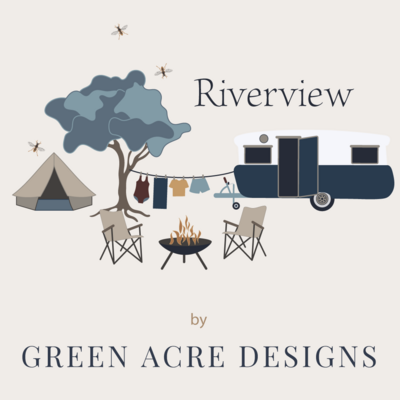 Riverview Surface design Collection by Green Acre Designs for Phoebe Fabrics