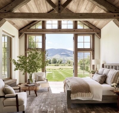 Golf Course bedroom