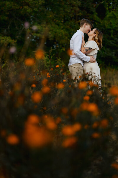 LGBTQ+ Couple Creative Portrait Engagement