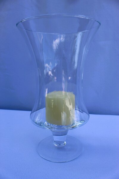 hurricane glass candle holer for rent yorkton