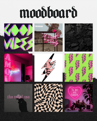 Electric Honey Photography Moodboard