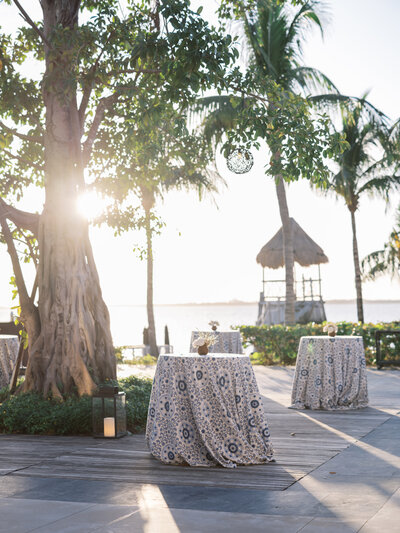 Wedding cocktails in Mexico