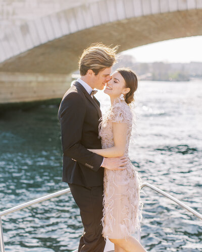 Bride and Groom at Luxury French Destination Wedding