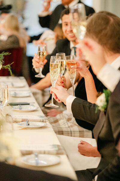 tidewater inn easton md winter wedding reception crystal ballroom
