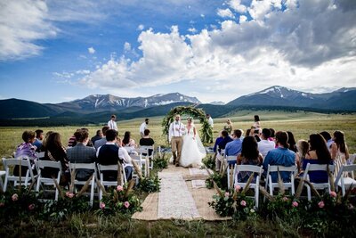 Three Peaks Ranch is one of Colorado's best wedding venues
