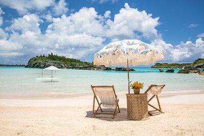 Beach umbrellas