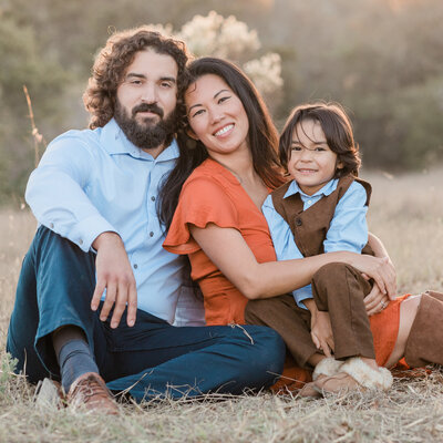 Monterey county family photography portrait